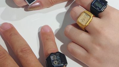 gyűrű óra Casio