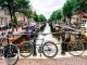 Amszterdam csatorna bicikli halászat