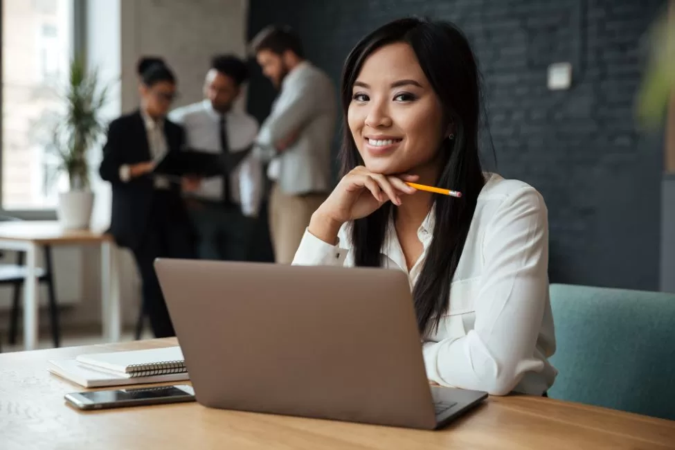ahl smiling young asian businesswoman