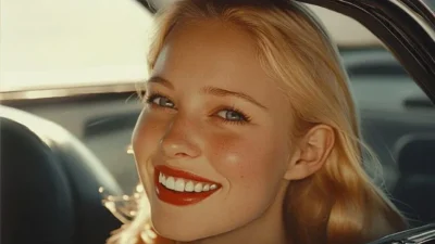 abarrobi a pretty blonde smiles2