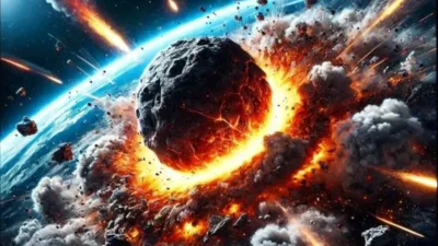 ahl A realistic rectangular image of an asteroid impac2