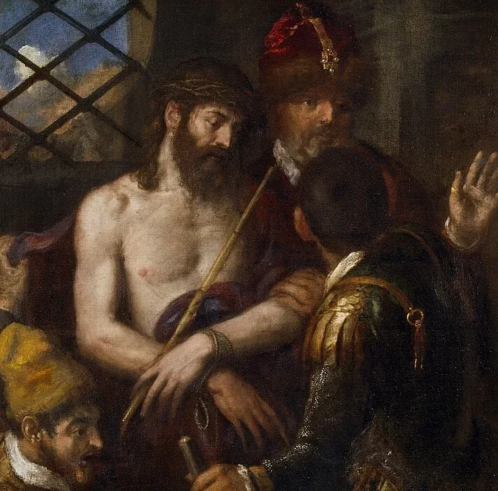 ahl tiz 712px Ecce Homo atribuido a Tiziano Museo del Prado
