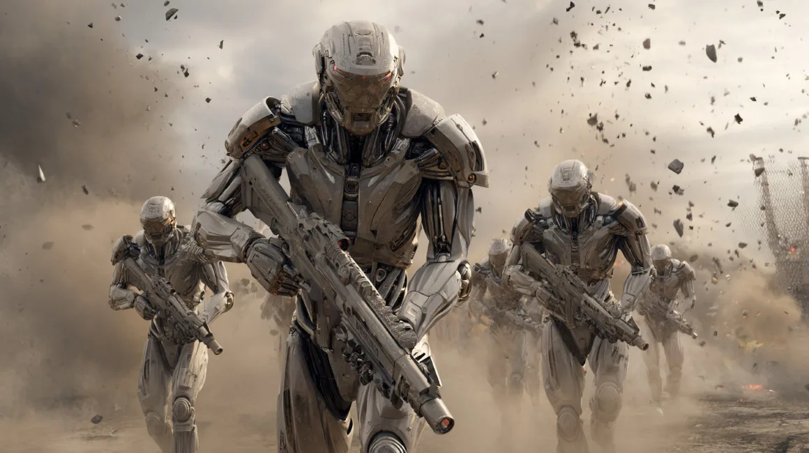 abarrobi A group of humanoid robot soldiers32