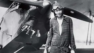 ahl Amelia earhart retrato