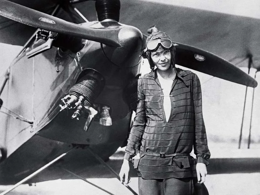 ahl Amelia earhart retrato